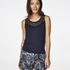 Pyjama short Woven, Blauw