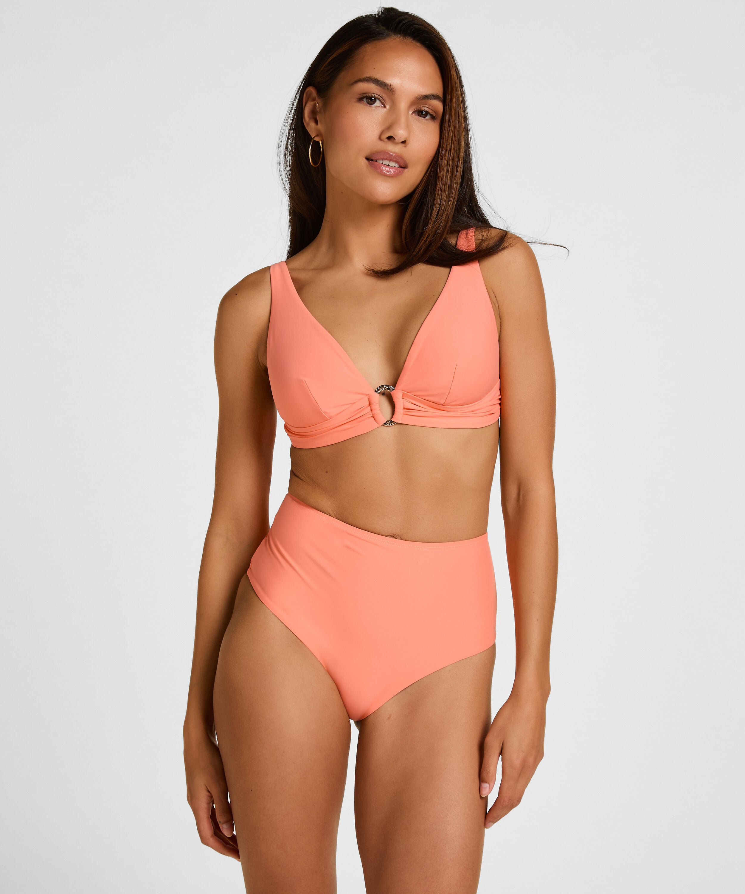 Culotte de Bikini Taille Haute Gainante Luxe