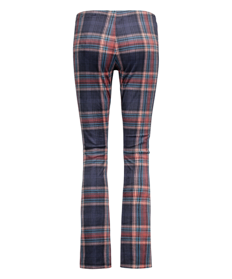 Legging Velours, Blauw