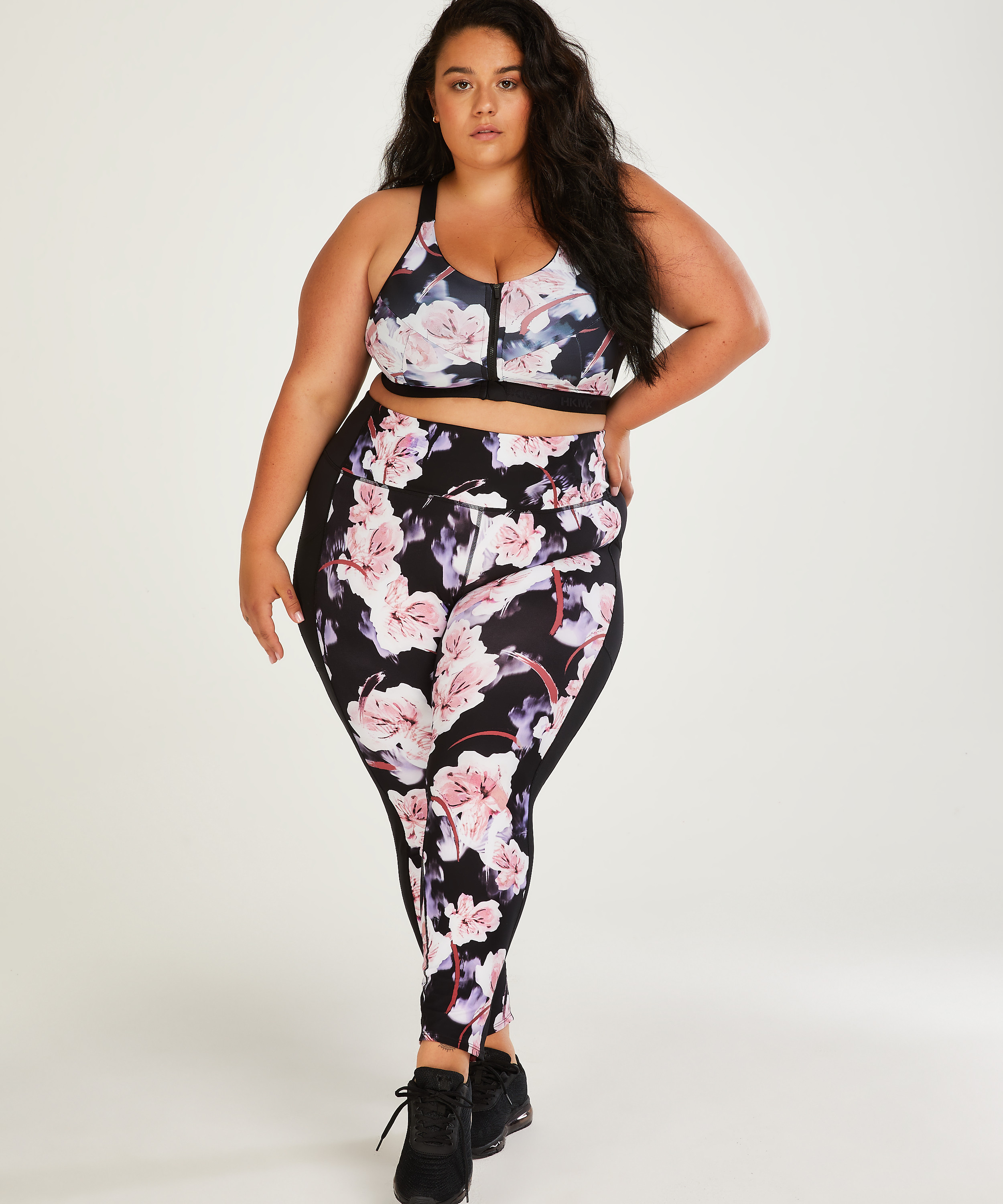 HKMX Soutien-gorge de sport The Pro Maintien niveau 3, Noir, main