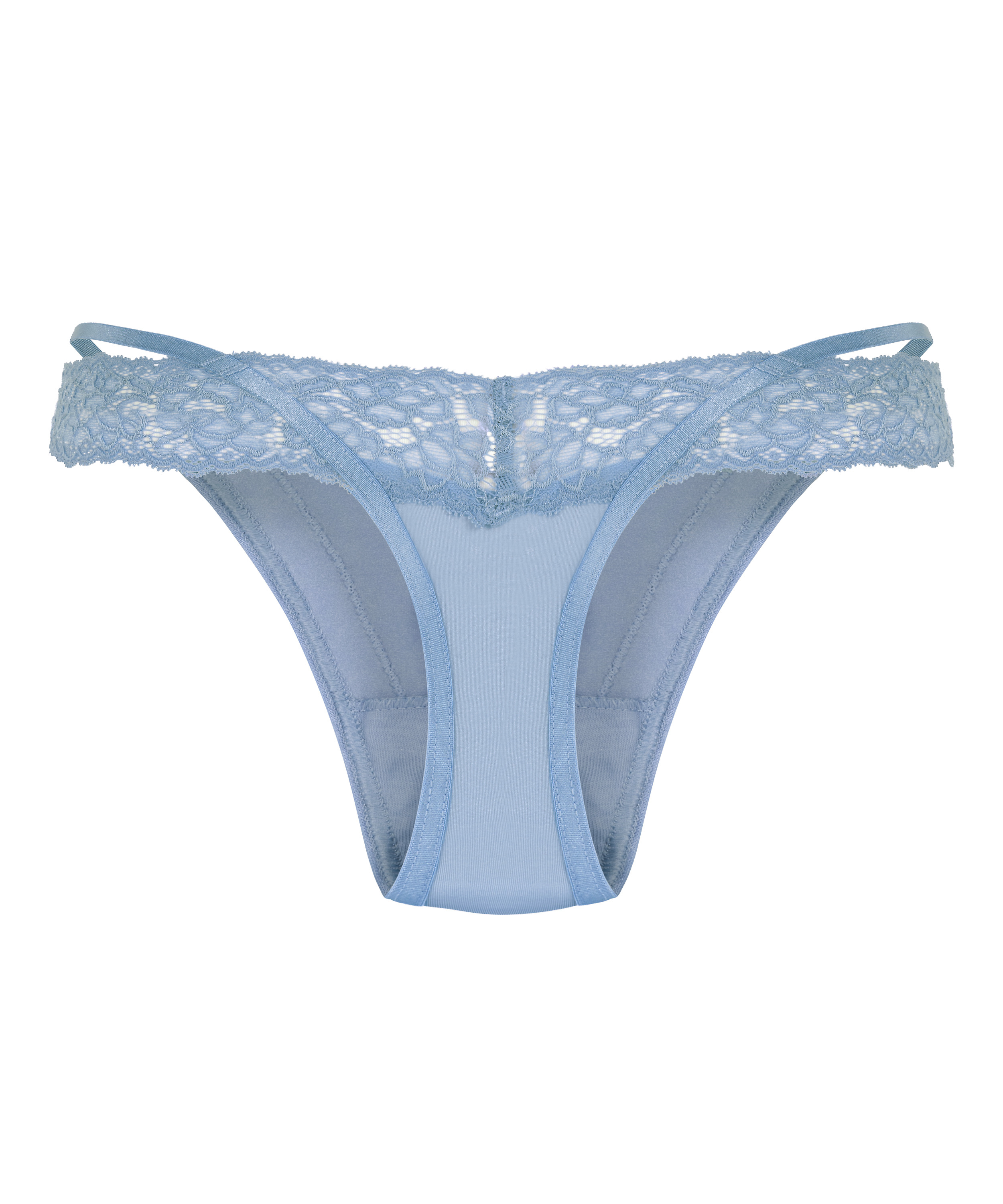 Extra lage v-string Elliena, Blauw, main