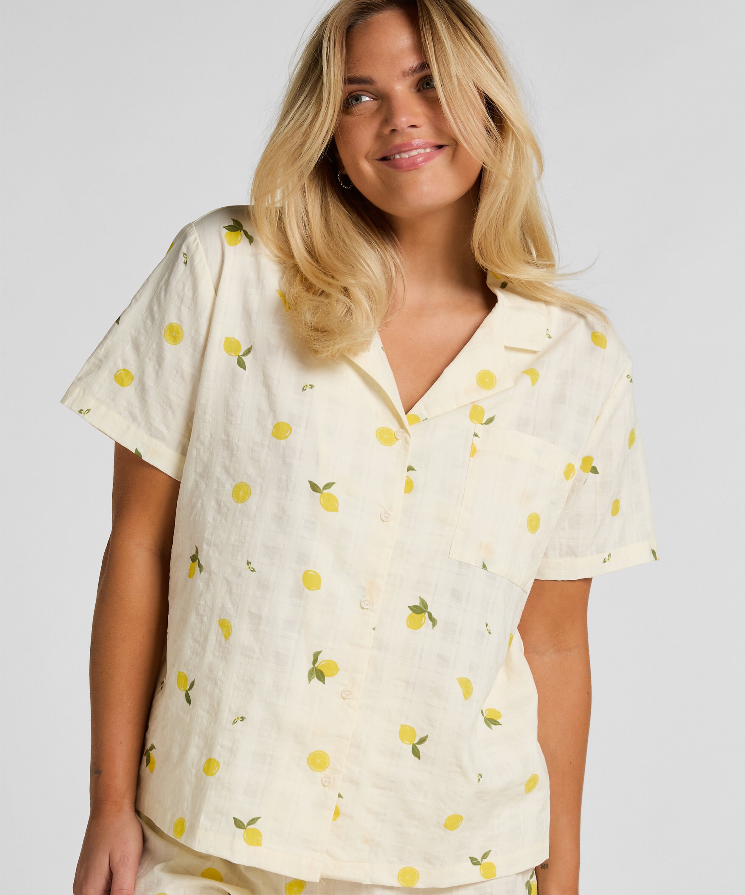 Veste de Pyjama Citron