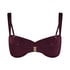 Bikini top Costa, Paars