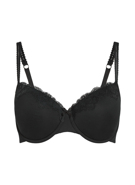 Soutien-gorge à armatures préformé Secret Lace, Noir