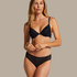 Slip brésilien Essential, Noir