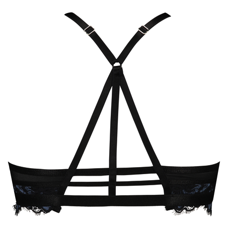 Voorgevormde push-up beugel bh Enchanted Doutzen, Zwart