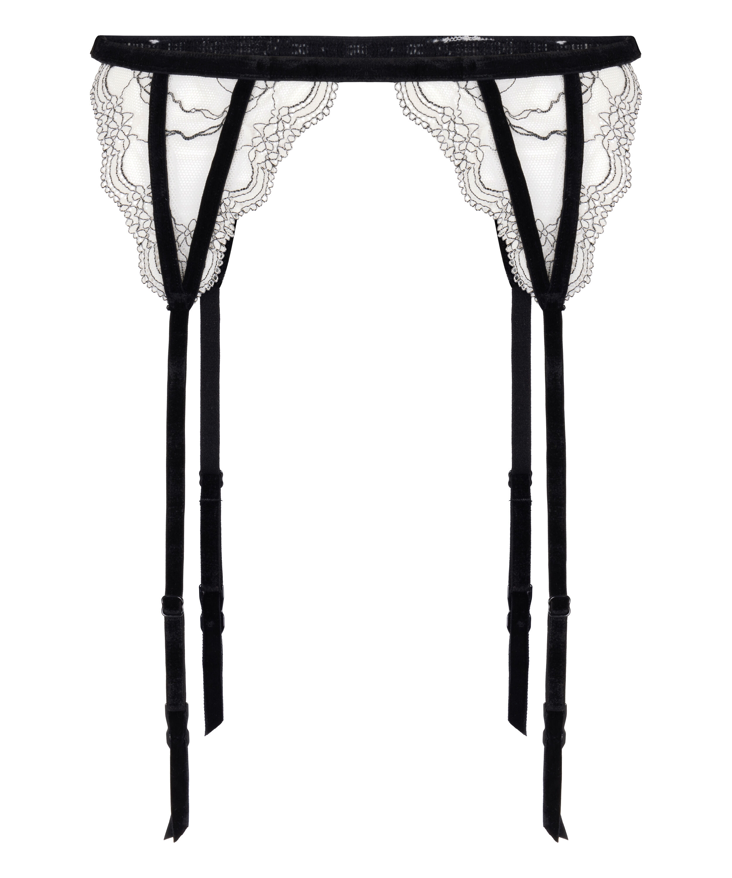 Jarretels Agnes, Wit