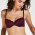 Soutien-gorge &agrave; armatures pr&eacute;form&eacute; Secret Lace, Rouge