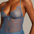 Cami Lace Delphine, Blauw