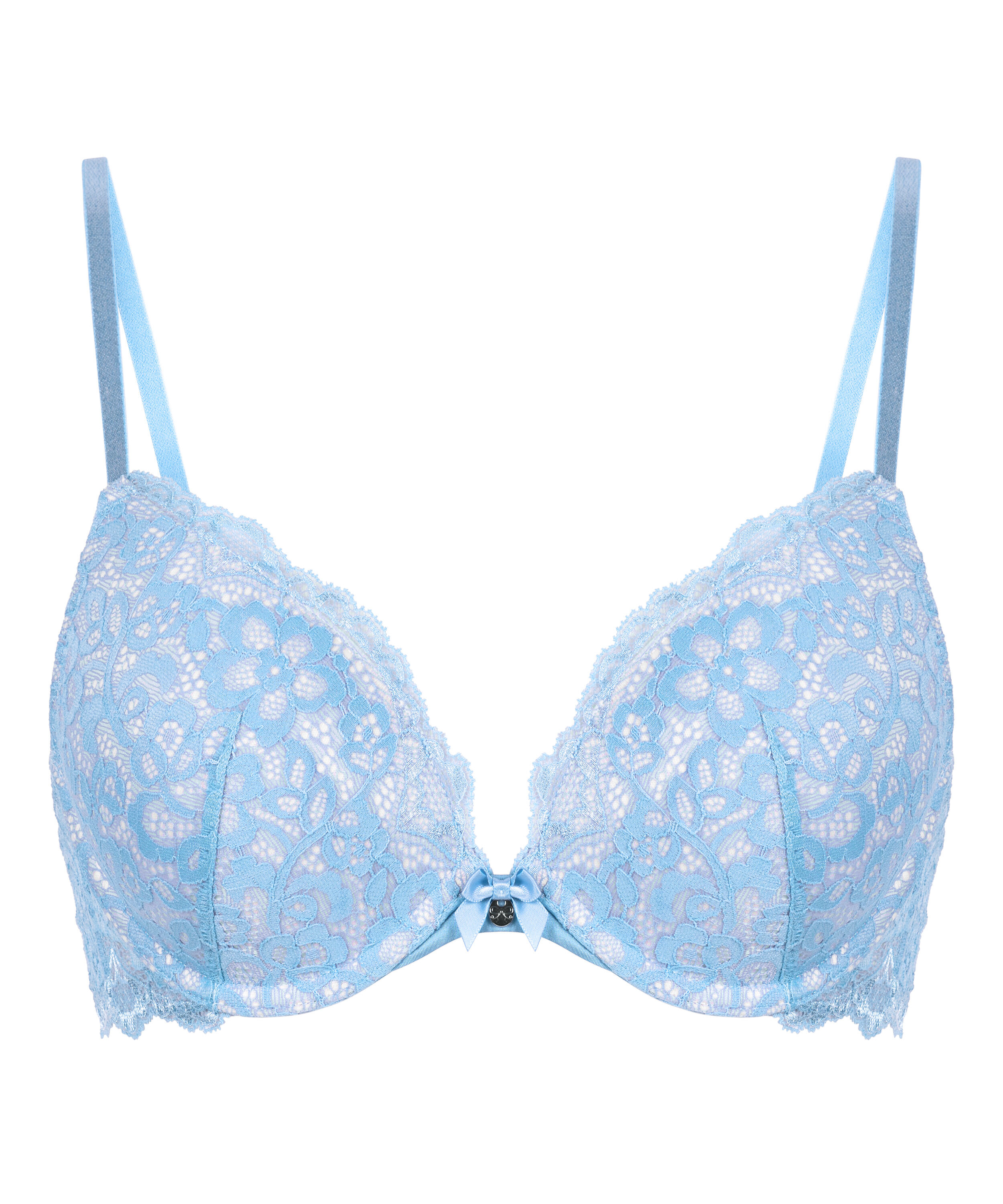 Soutien-gorge &agrave; armatures pr&eacute;form&eacute; push-up Marine, Bleu