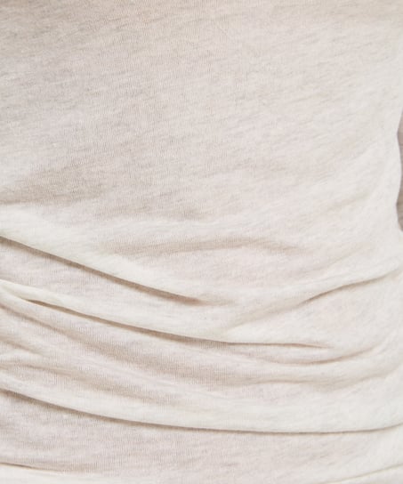 Haut avec cachemire à col roulé super soft, Gris