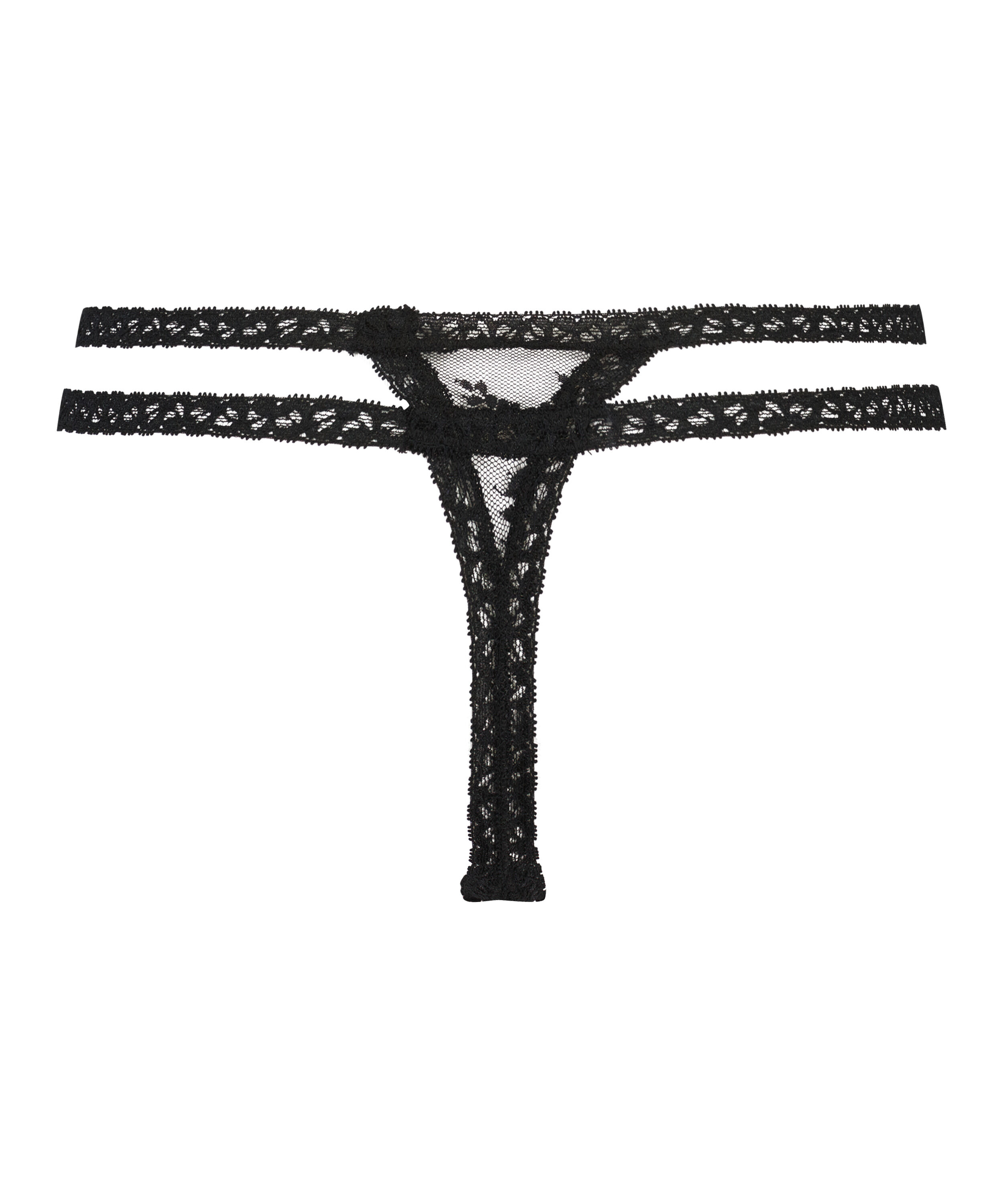 String Dentelle Empreinte Irina - Taille 38 (36 EU) - Bleu Céleste - Neuf Avec étiquettes
