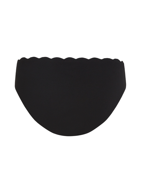Bas de bikini festonn&eacute; Rio, Noir