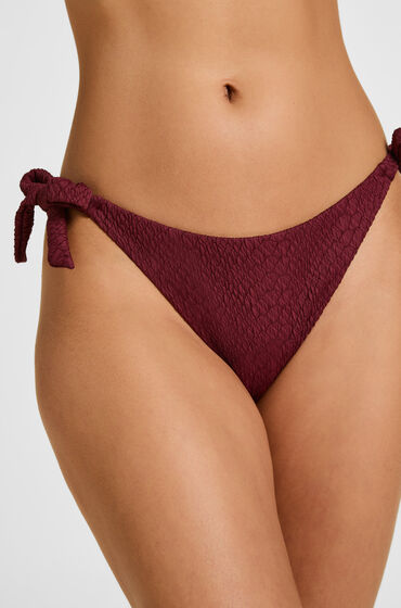 Hunkemöller Hoog Uitgesneden Bikinibroekje Aruba Paars, foto 4