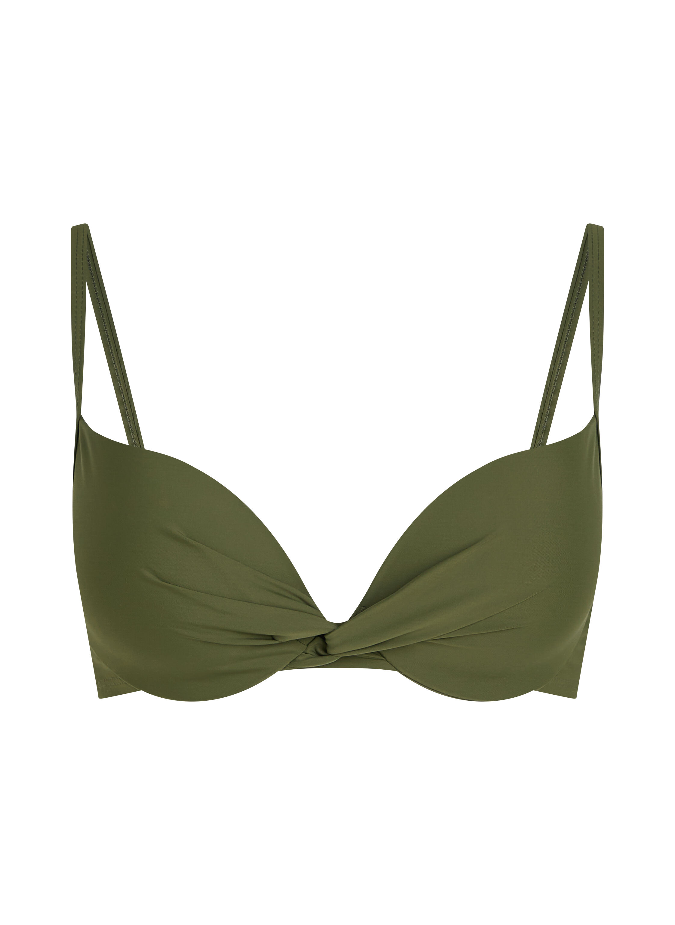 Voorgevormde beugel bikinitop Luna, Groen
