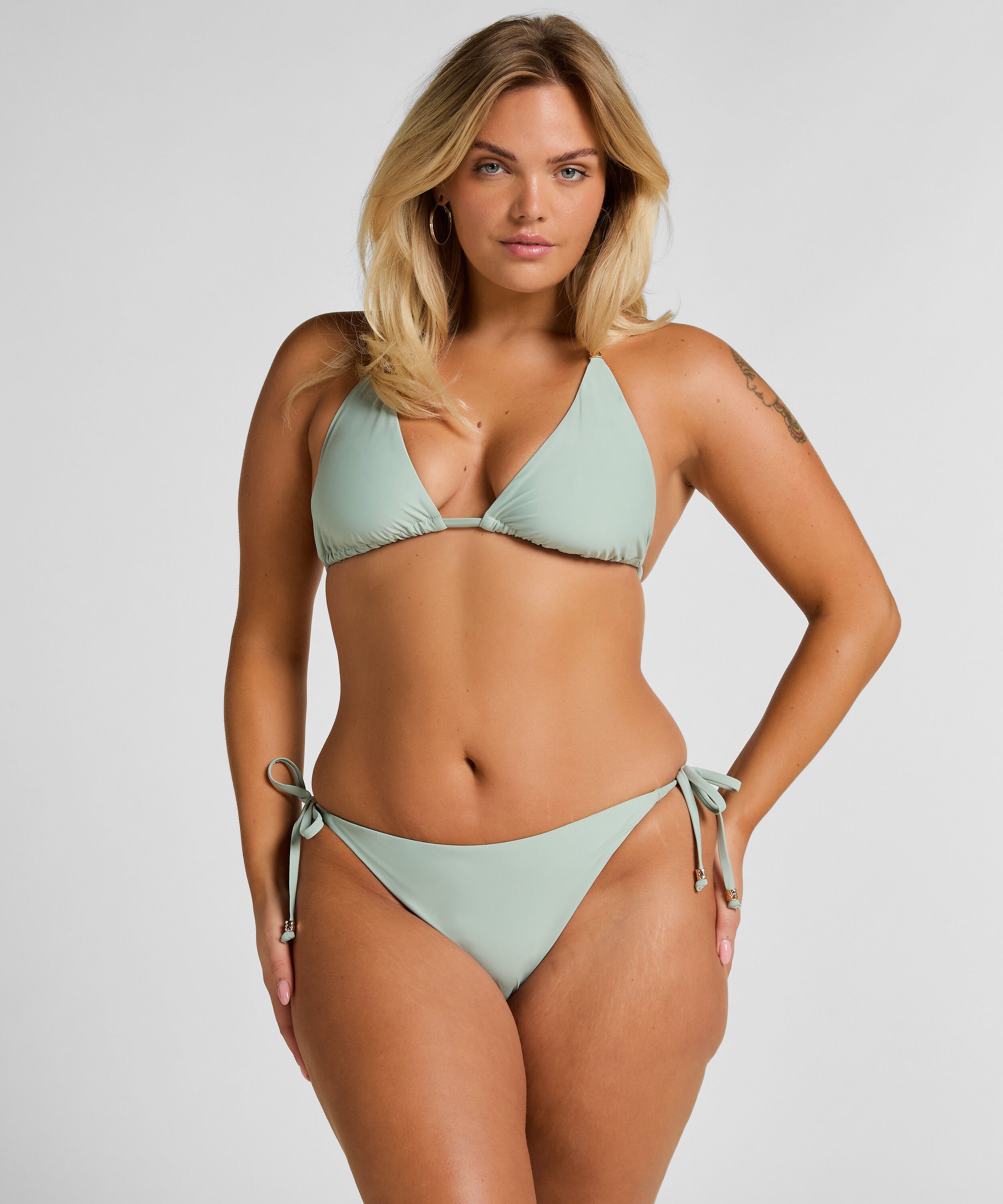 Luxe bikinibroekje, Groen