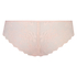 Slip brésilien Invisible Lace Back, Rose