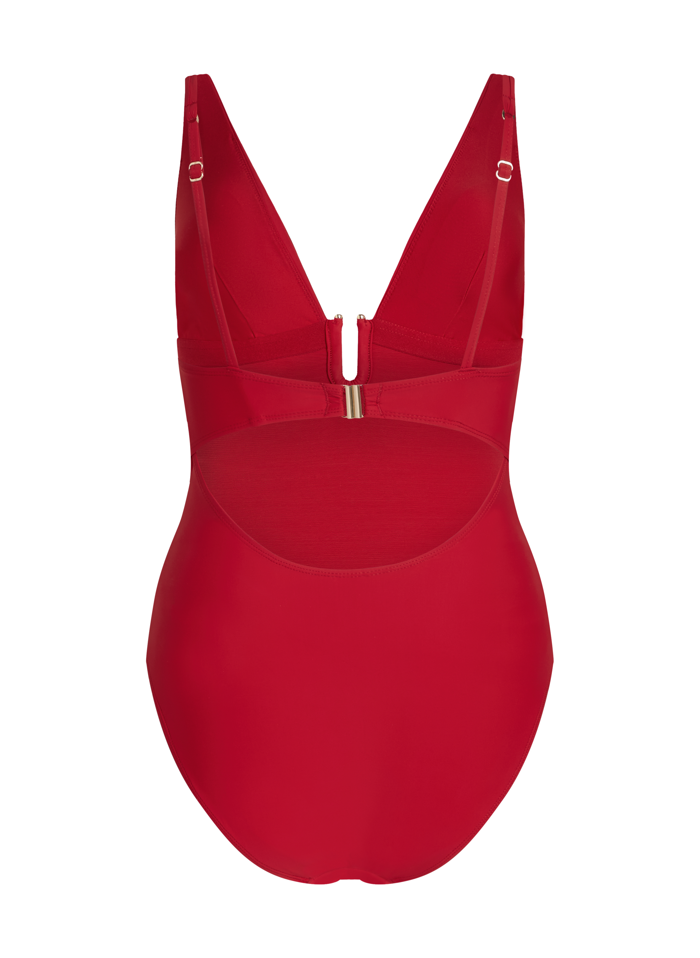 Maillot de bain Shaping Luna, Rouge, main