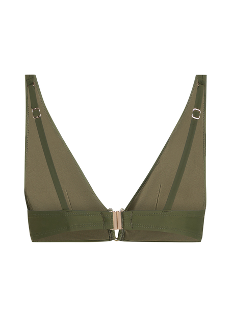 Triangel bikinitop Luna, Groen