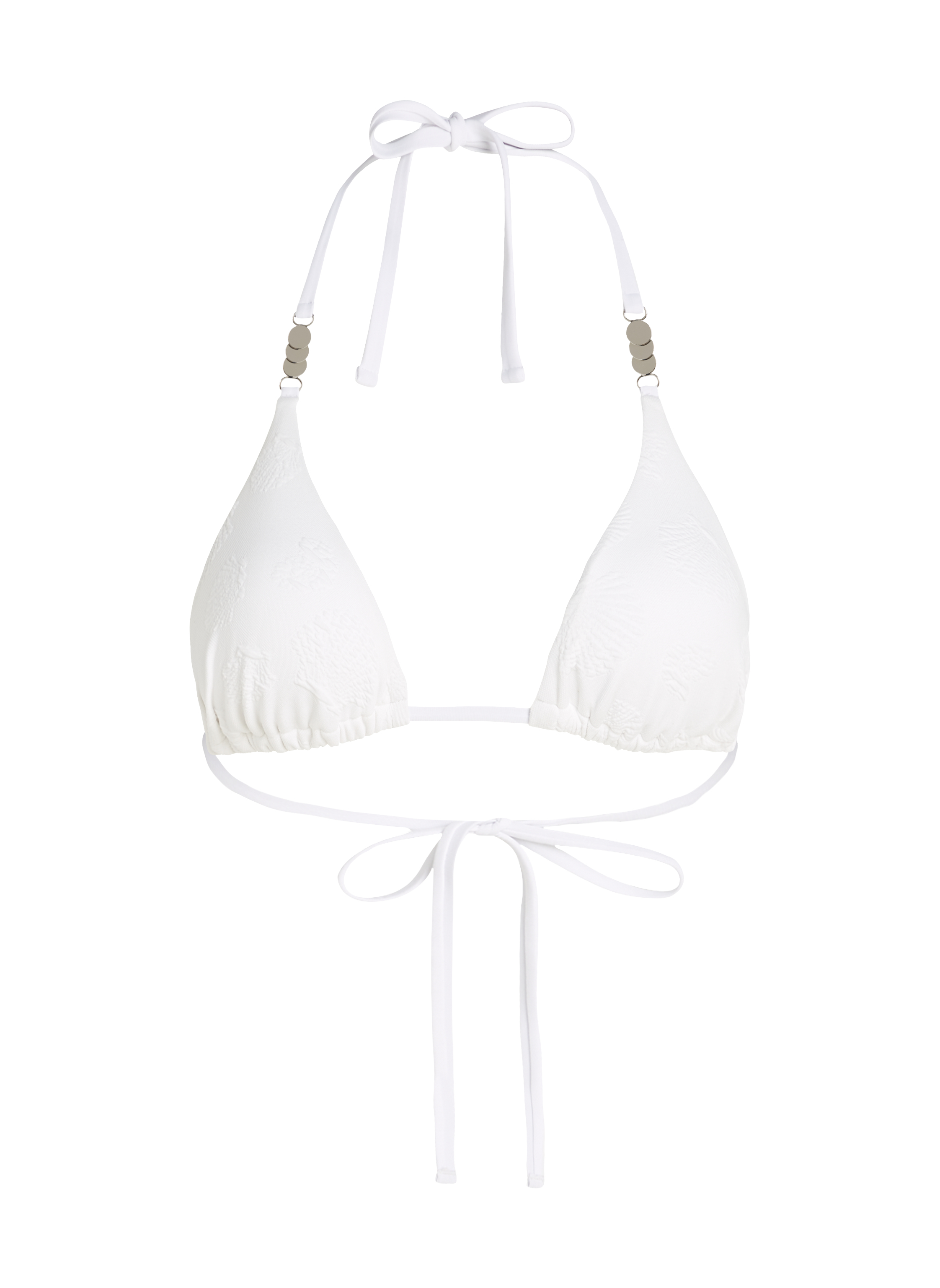 Triangel bikinitop Seashell, Wit, main