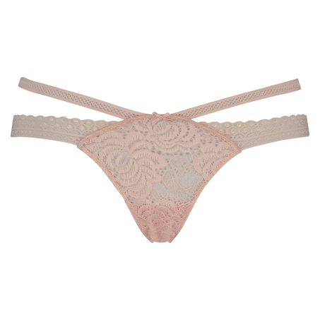 String Strappy Low, Roze