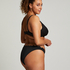 Slip de Bikini &Eacute;chancr&eacute;s Scallop, Noir
