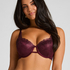 Soutien-gorge &agrave; armatures rembourr&eacute; Hollie, Pourpre