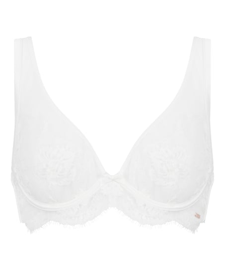 Niet-voorgevormde beugel bh Tiah, Wit