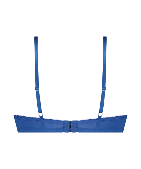 Niet-voorgevormde beugel bh Anna, Blauw