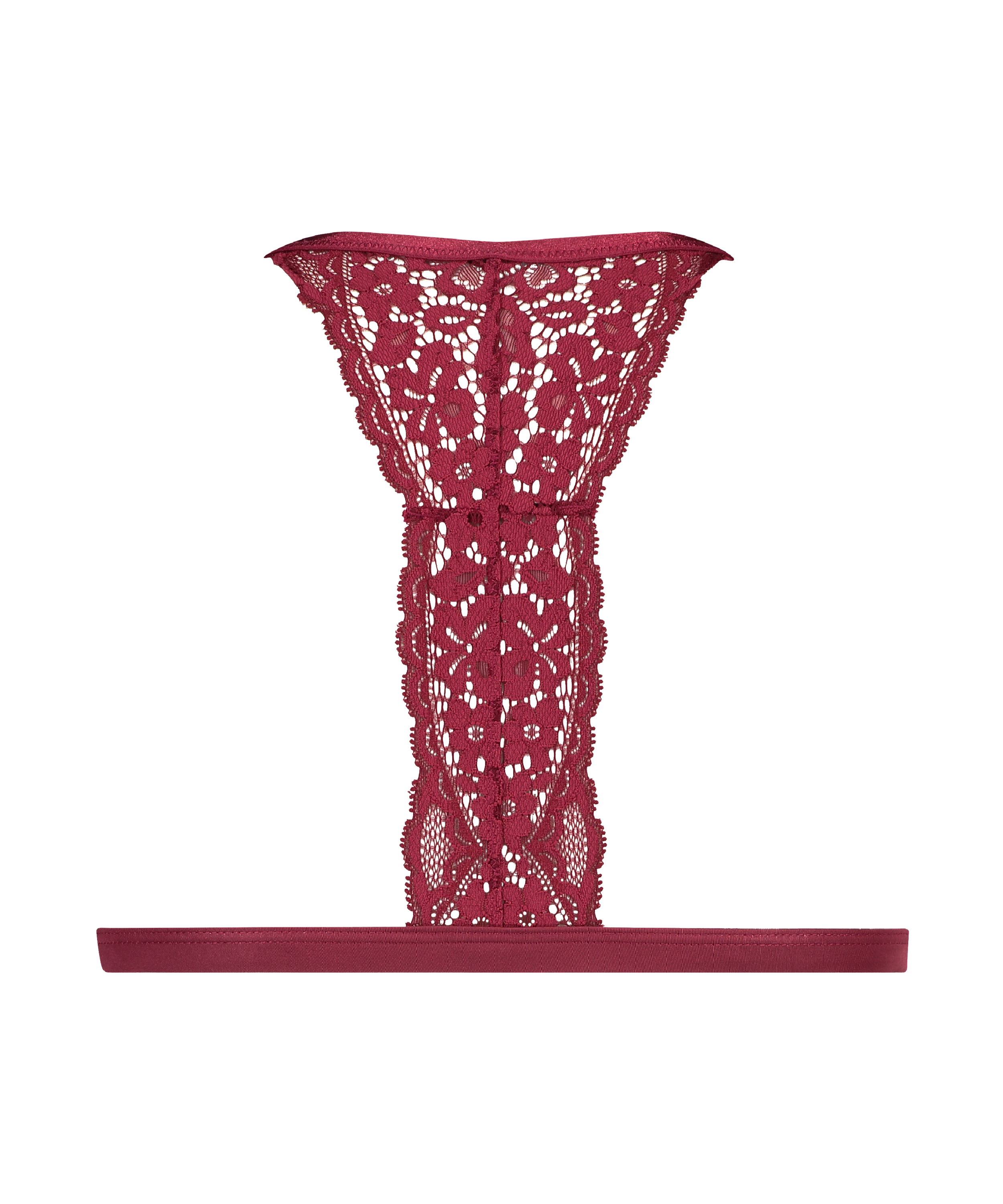 Voorgevormde triangle bralette Rose, Rood, main