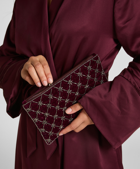 Pochette en perles, Pourpre