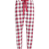 Petite Pyjamabroek Twill Check, Rood