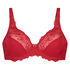 Soutien-gorge &agrave; armatures non-pr&eacute;form&eacute; Diva, Rouge