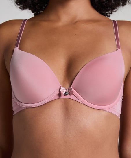 Voorgevormde beugel bh Plunge, Roze