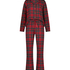 Pyjamaset Twill, Rood