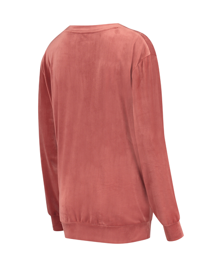 Zwangerschapstop Velours, Roze