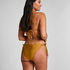 Bas de bikini Boho Cheeky, Jaune