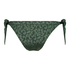 Bas de bikini brésilien Tonal Leo, Vert