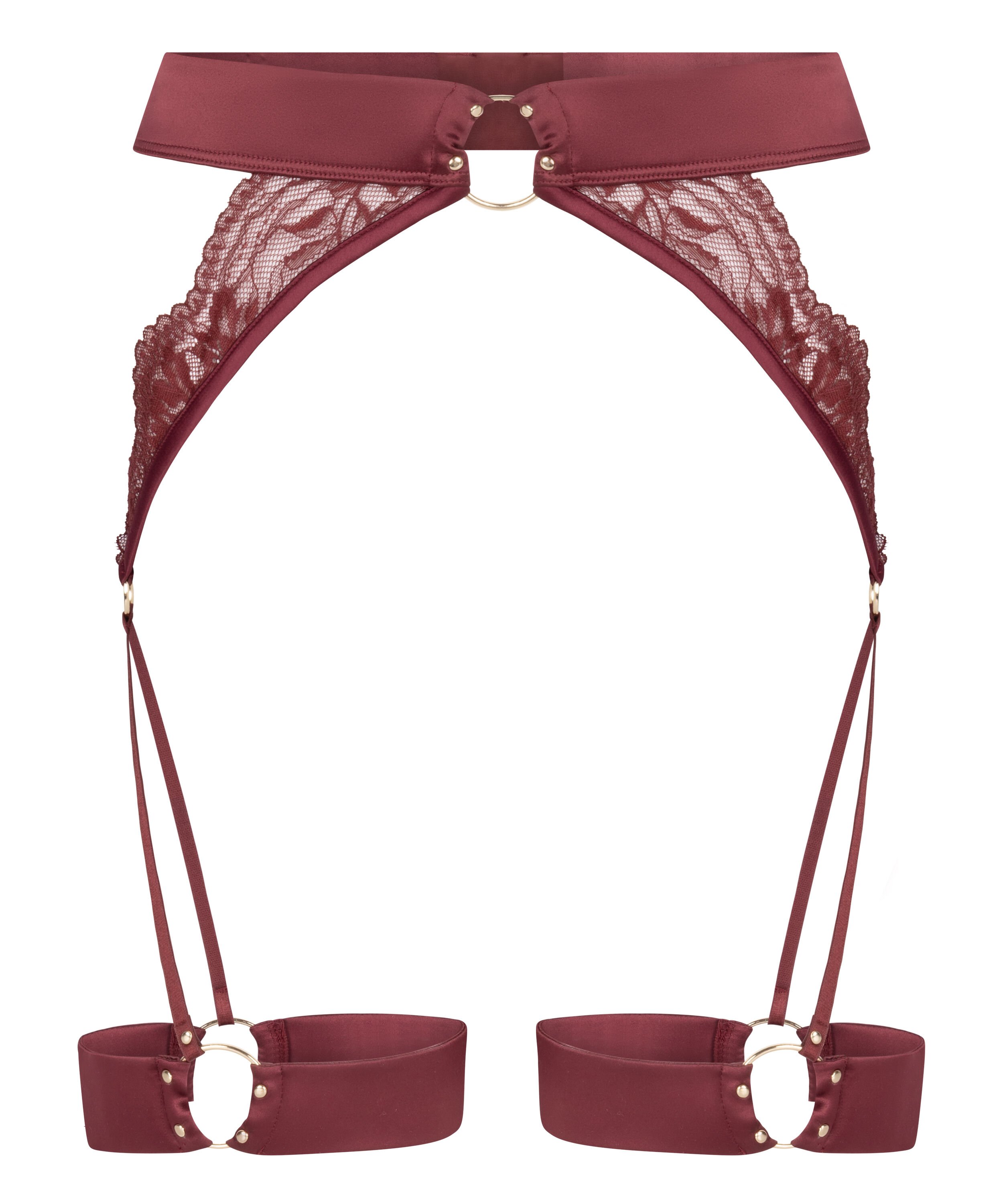 Porte-jarretelles Marjolein, Rouge