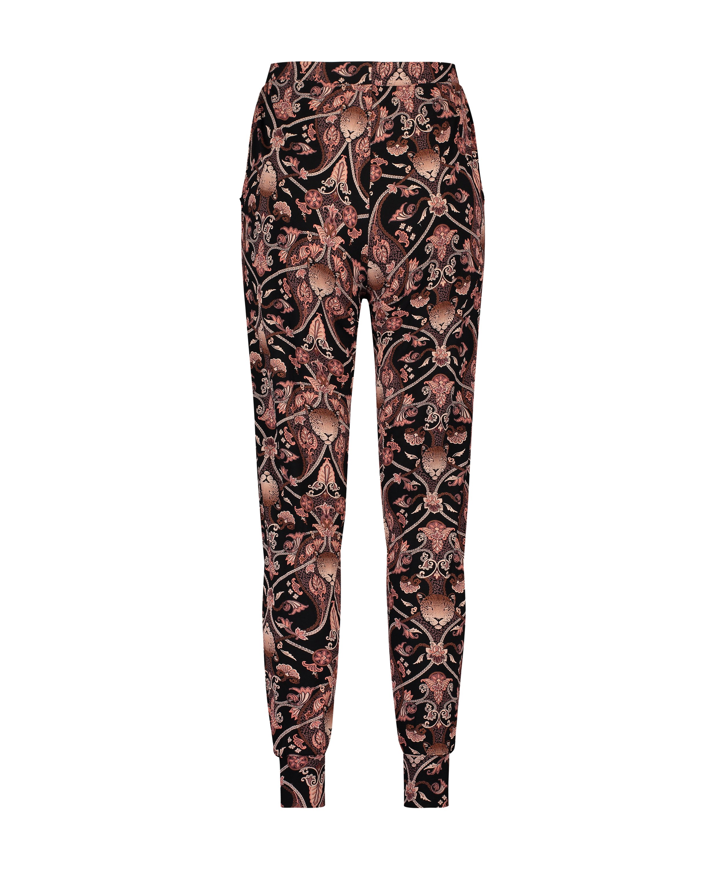 Pantalon de pyjama Jersey, Noir, main