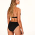Fold over Bikinislip Sunset Dream, Zwart