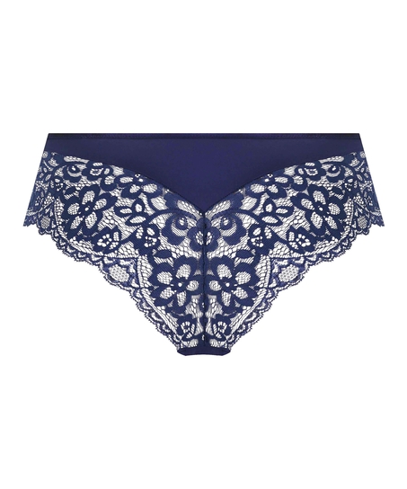 Slip brésilien Marine, Bleu