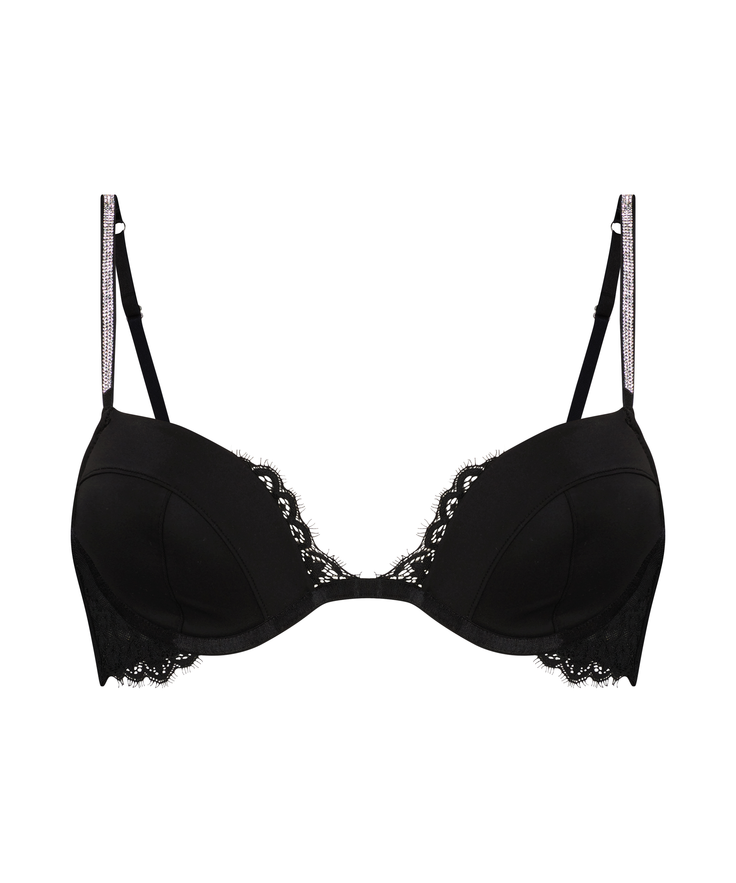 Soutien-gorge à armatures préformé Beth, Noir, main