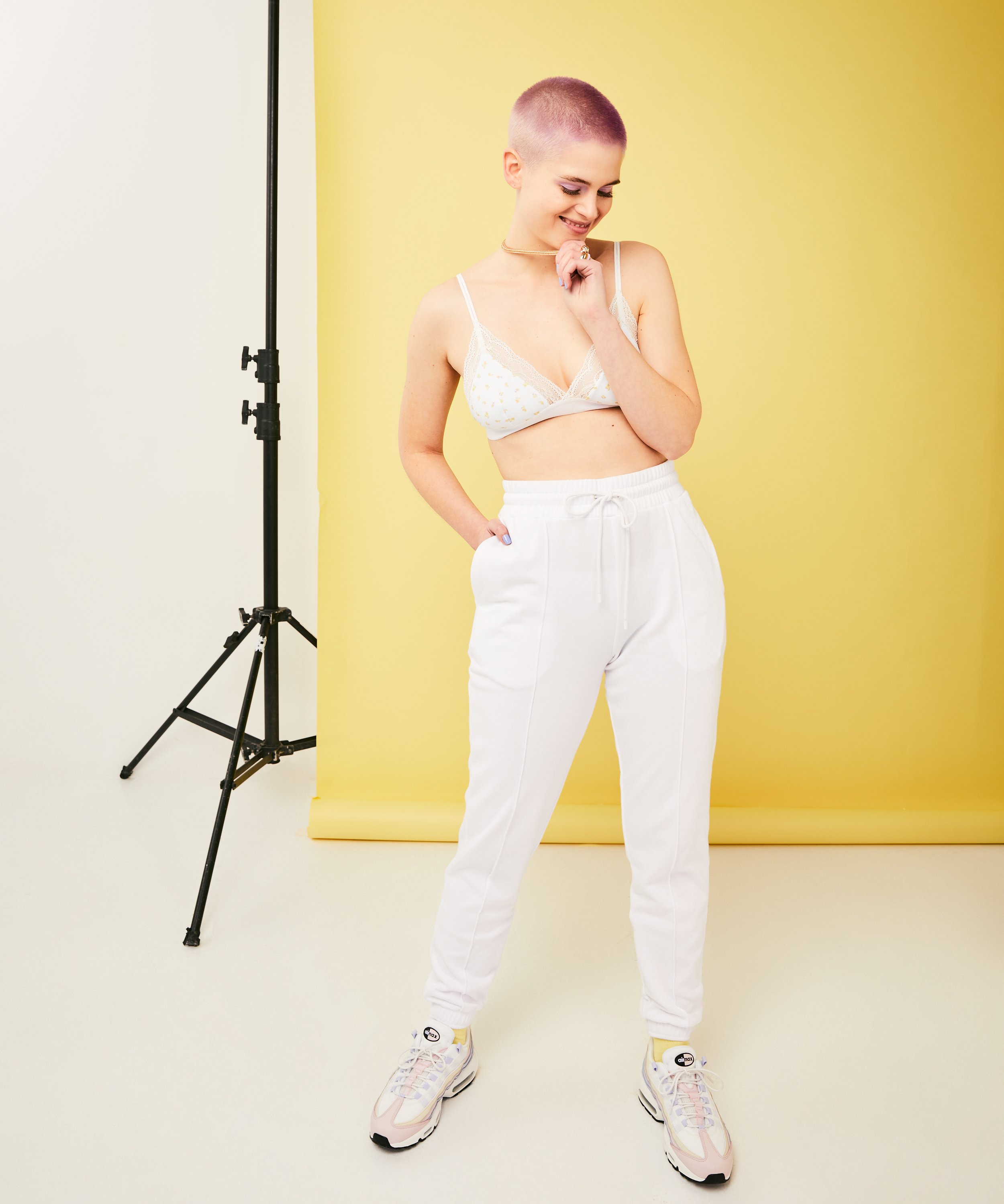 Pantalon de jogging Snuggle Me, Blanc, main