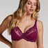 Soutien-gorge à armatures non-préformé Diva, Pourpre
