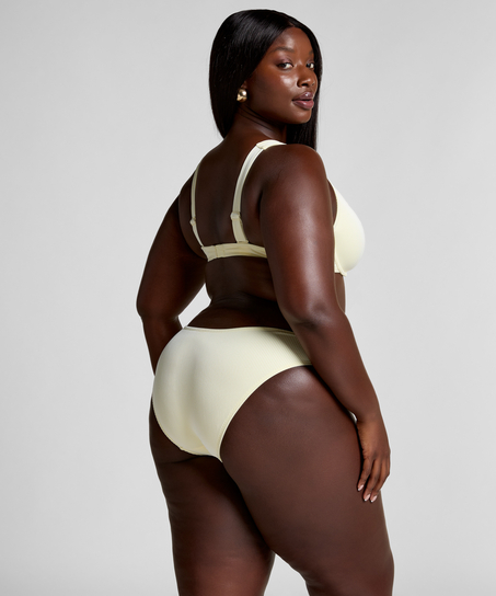 Haut de bikini Fiji, Jaune