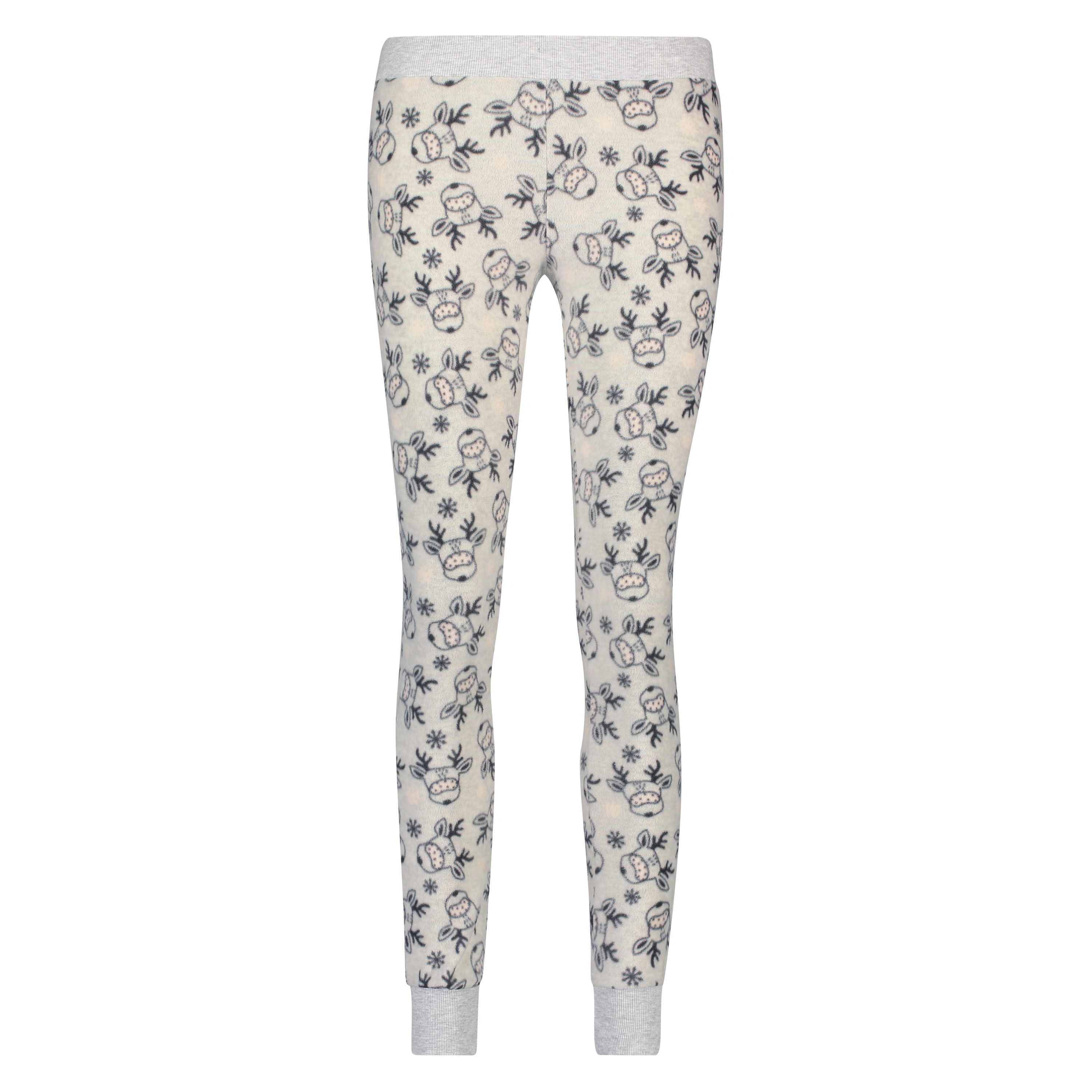 leggings en micro-polaire, Gris, main