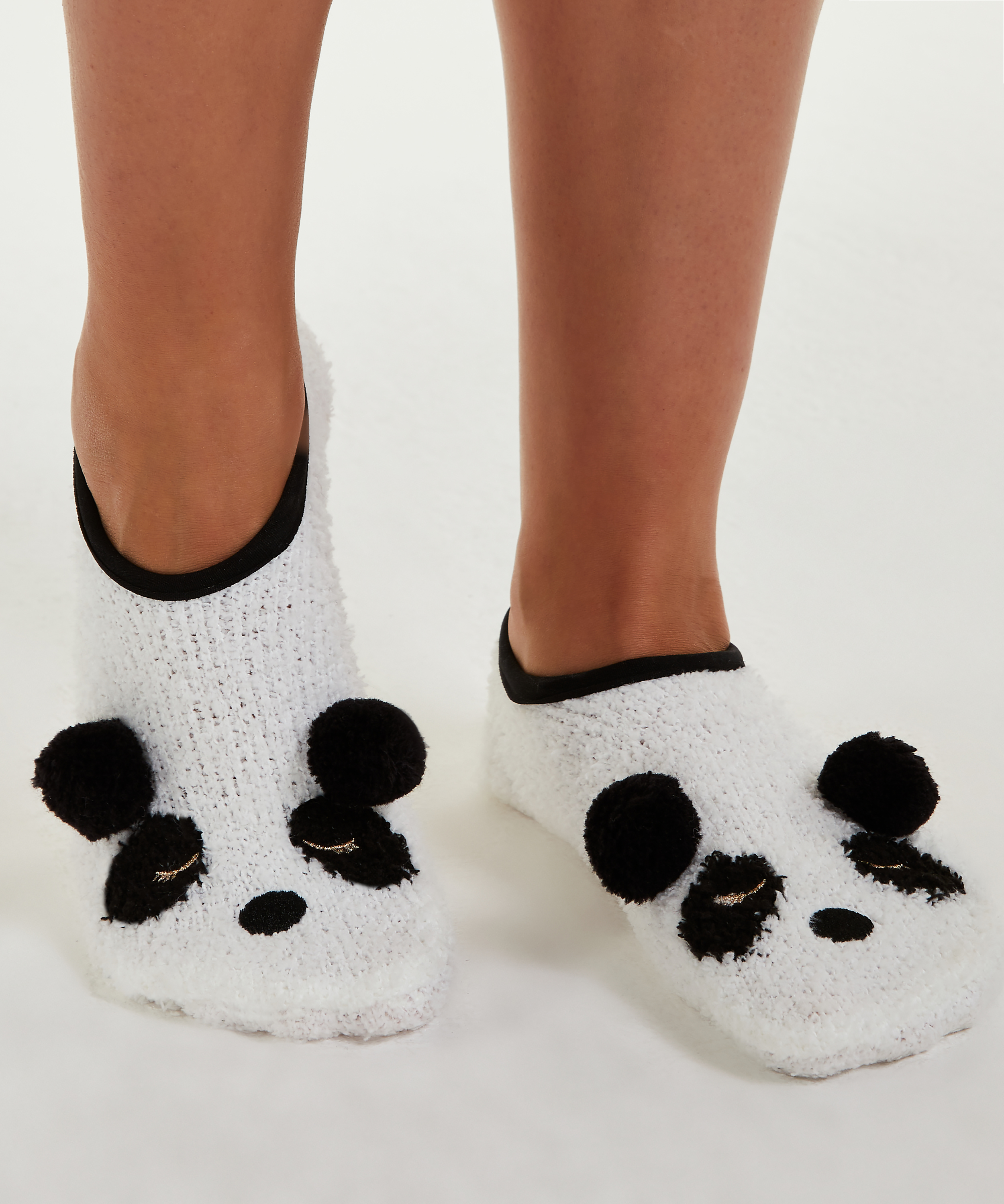 Pantoffels Panda, Geel, main
