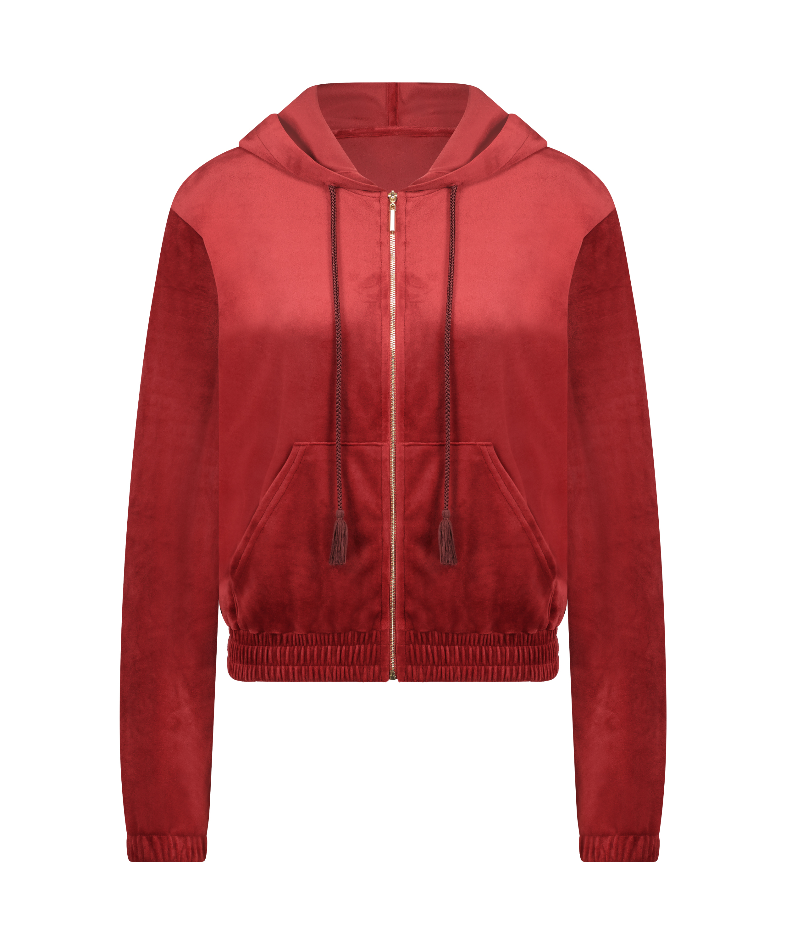 Top Velours, Rood, main