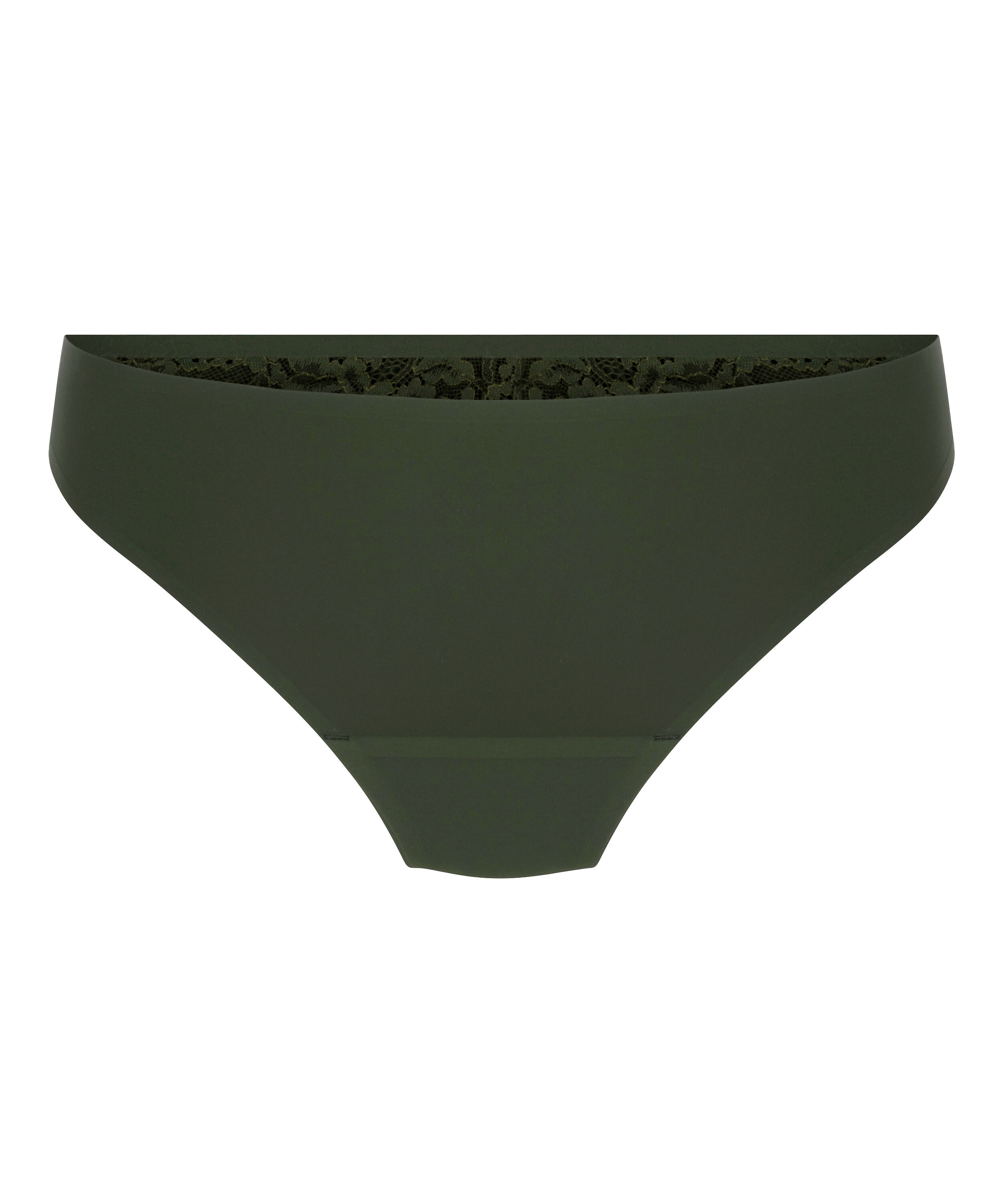 String Invisible Lace back, Vert